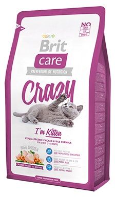 Сухой корм для котят Brit Care Cat Crazy Kitten