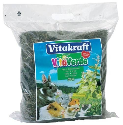 Сено для грызунов Vitakraft Vita Verde крапива 500 г.