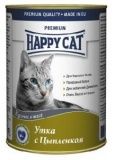 Консервы для кошек Happy Cat Premium утка/цыпленок 0,4 кг.