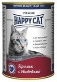 Консервы для кошек Happy Cat Premium кролик/индейка 0,4 кг.