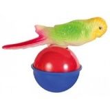 Игрушка для птиц Trixie попугай на шаре пластик