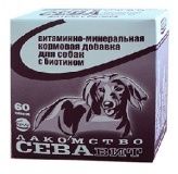 Витаминное лакомство для собак Ceva с биотином 60 таб.